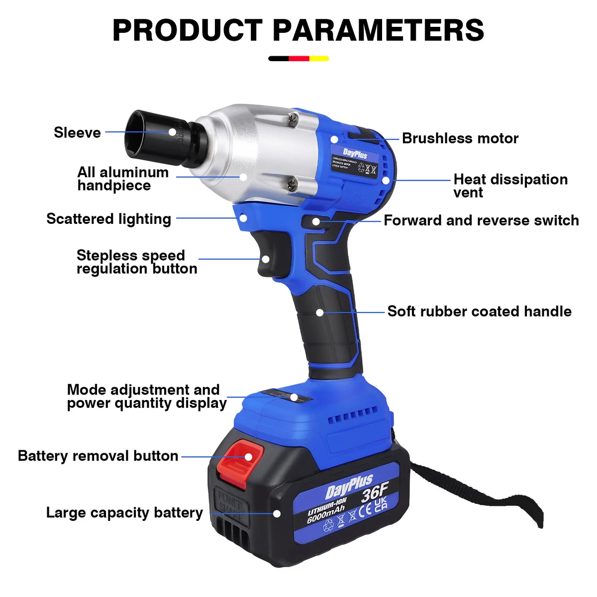 Best Cordless Impact Wrench Car Tire Lug Nut Removal Emergency