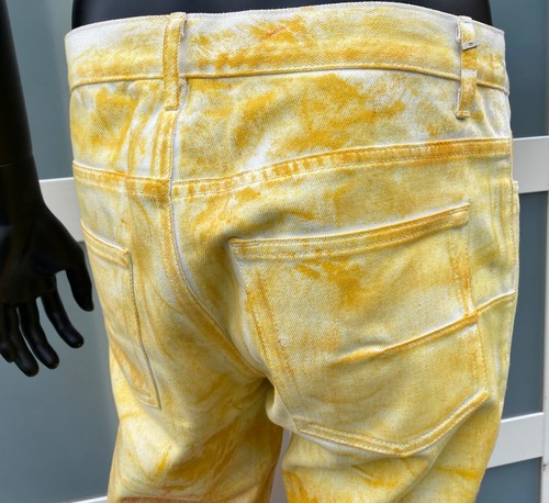 Jeans UltraRare & Great Dior Homme AW17 pintura multicolor prototipo - Imagen 15 de 23