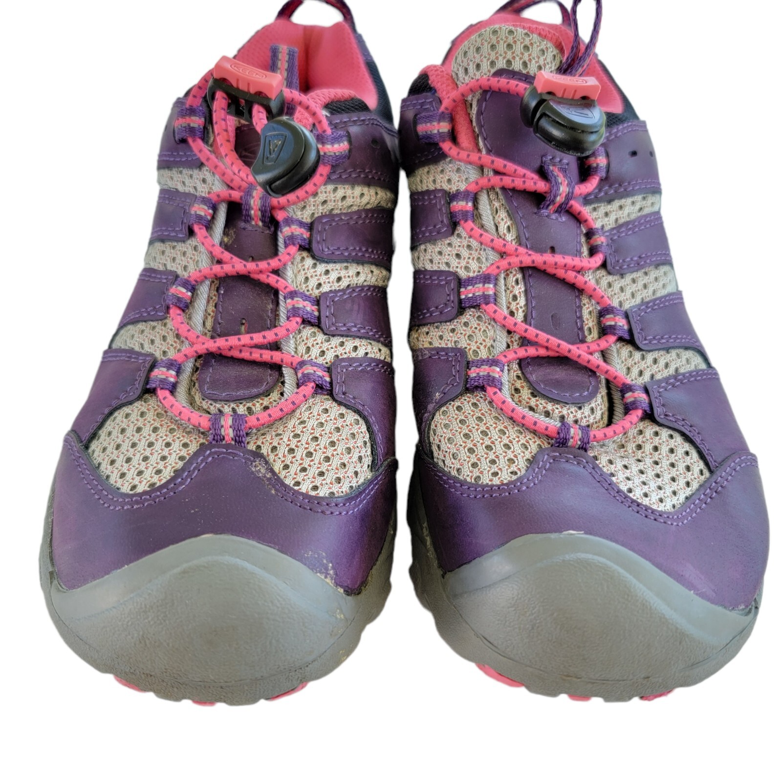Scarpe da ginnastica Keen Koven escursionismo trail donna taglia 5 viola rosa pelle 1011280