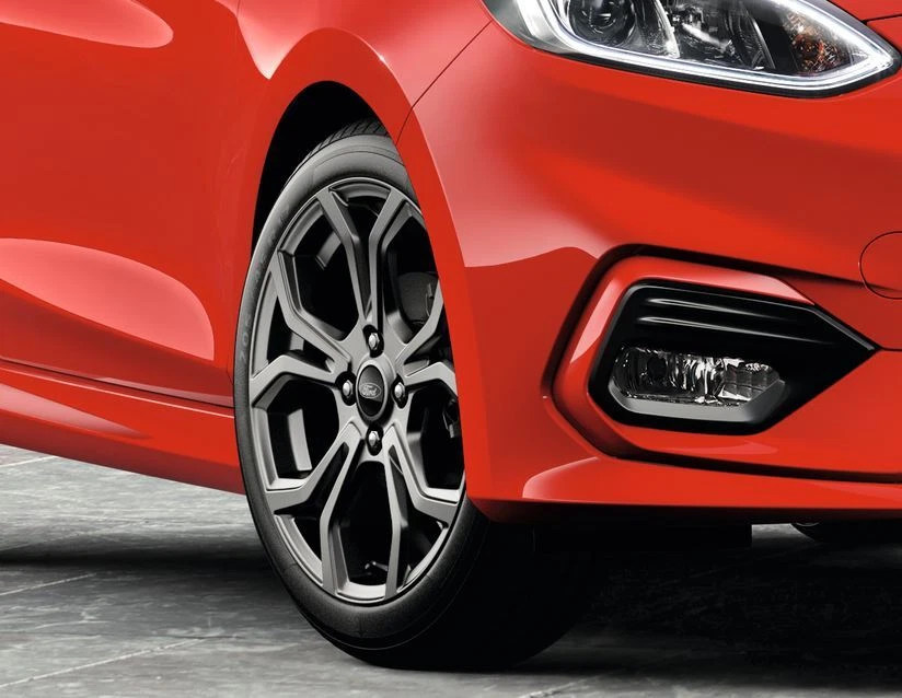 Genuine Ford Fiesta Mk8 17" Alloy Wheel 5x2 Spoke 7x17" 2017- Rado Grey 2237389