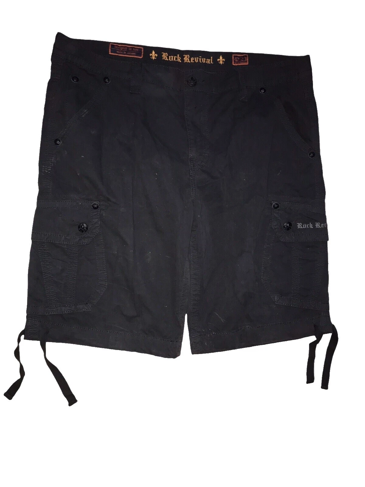 Мужские шорты Rock Revival Black