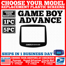 NEW Screen Lens for Nintendo Game Boy Advance GBA Replacement Adhesive