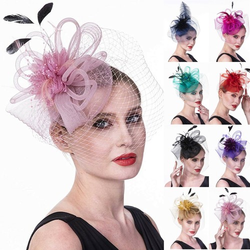 Women's Fashion Lace Mesh Fascinators 