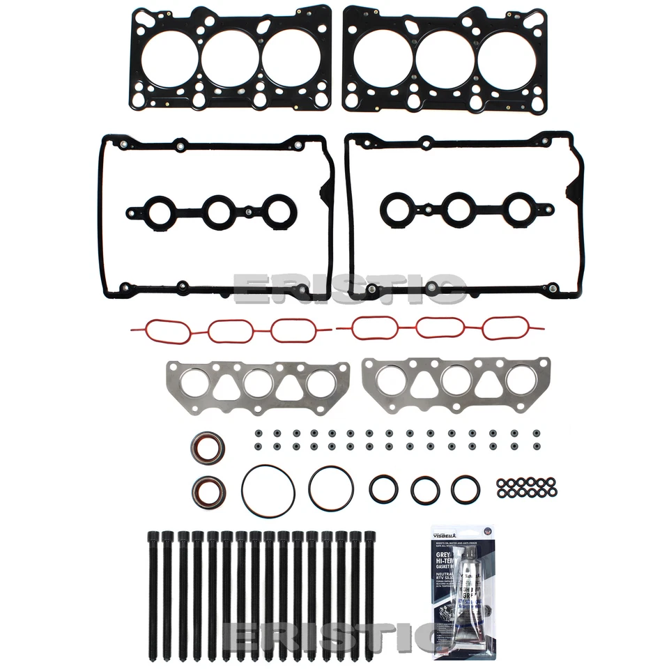 Fits 97-05 Volkswagen Passat Audi A4 A6 2.8L Head Gasket Set w/ Head Bolts AHA - Image 4 of 4