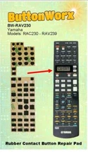 ButtonWorx™ REPAIR for YAMAHA RAV235 RAV236 RAV237 RAV238 RAV239 REMOTE CONTROL