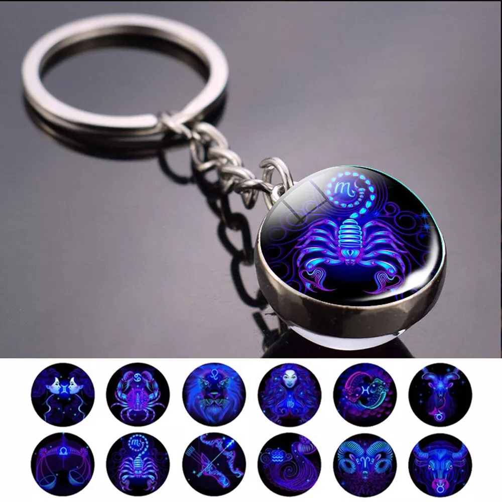 Glass keyrings best sale