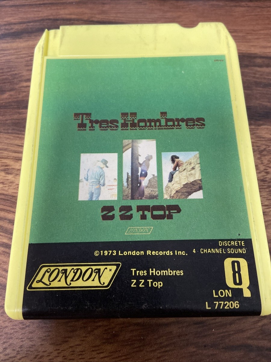 Quad- ZZ Top- Tres Hombres — 8 Track Tape- Serviced | eBay