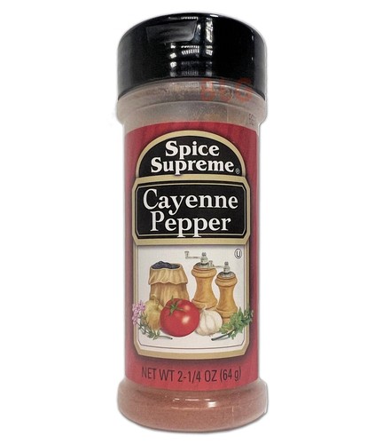 Especias Supreme PIMIENTA DE CAYENA condimentos alimenticios cocina hierbas especias 2,25 oz - Imagen 2 de 6