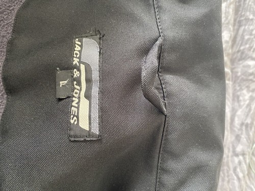 Jack And Jones Falcon Padded Cozy Winter Jacket Large Black - Picture 9 of 11