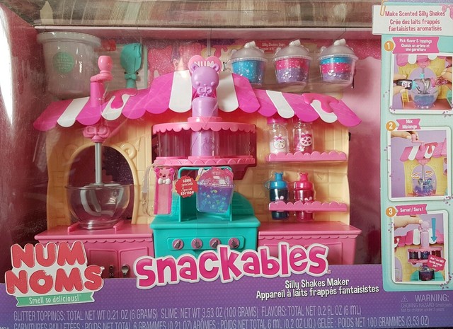 num noms snackables silly shakes maker