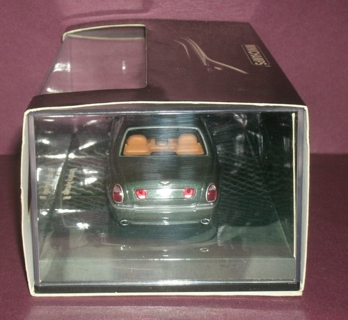 1/43 Scale 2002 Bentley Arnage R Red Label Model (5") MiniChamps 436139002 Green - Picture 3 of 5