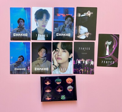 Unofficial BTS 7Fates Chakho Taehyung photocard set. V Bangtan