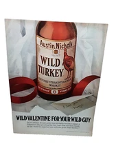 1979 Wild Turkey Austin Nichols Kentucky Bourbon Whiskey Original Print Ad Vtg