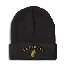 Beanies for Men Termite Winter Hats for Women Acrylic Skull Cap 1 Size