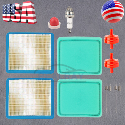 2pcs Air Filter for Troy Bilt Model 020242 Pressure Washer w/ Governor Spring