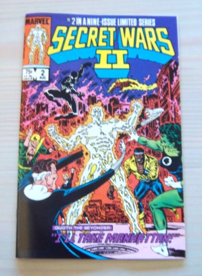 Secret Wars II Issue #2 First Full Appearance Be  Marvel Comics Hi-Grade - 1985