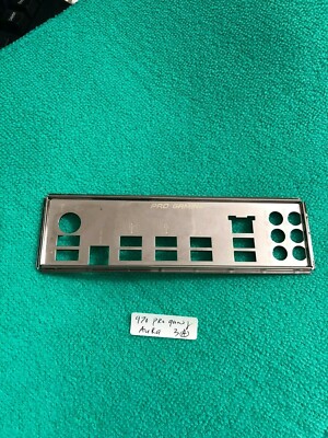 ASUS IO SHIELD for ASUS 970 PRO GAMING AURA , SILVER ORIGINAL 