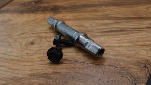 1989 vintage MTB bottom bracket axle Specialized 7NL 122 mm - Picture 4 of 7