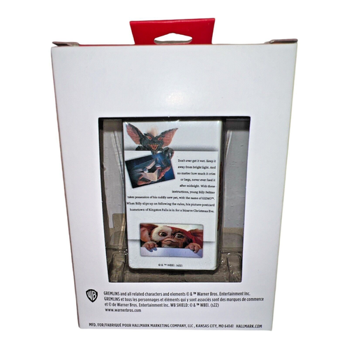 Hallmark Christmas Ornament (Gremlins Retro Video Cassette Case) New - Picture 5 of 5