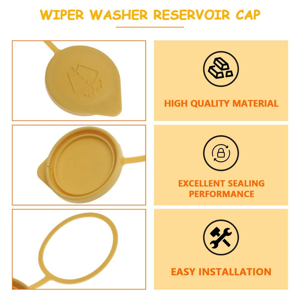 Tapa de botella de depósito de líquido para lavadora limpiaparabrisas para Subaru Impreza WRX Foto 4 de 4