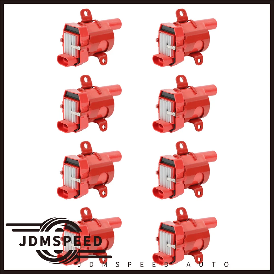 8x Ignition Coils & Plug Pack For Chevy Silverado GMC LS3 LS1 4.8 5.3L UF262 - Image 4 of 4