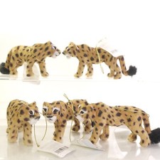 Wondershop Ornament LEOPARD Faux Fur very realistic wild animal Furr pick your