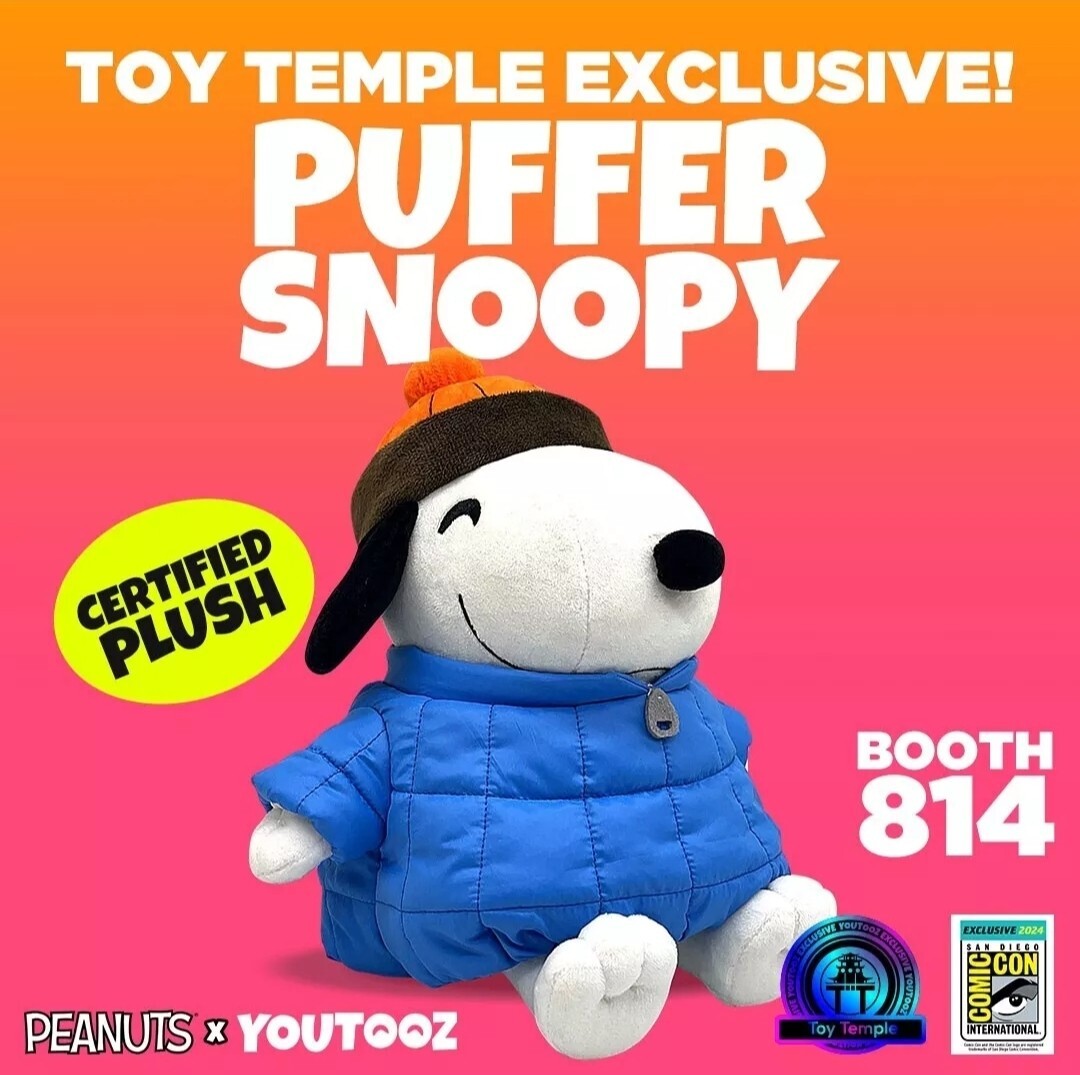 美品☆/ぬいぐるみ/スヌーピー/SNOOPY/冬バージョン/ダウンコート/可愛い BON TON TOYS スヌーピー ぬいぐるみ - ダウンジャケット 20cm