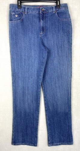 Pockets Blue Denim Jeans Size 