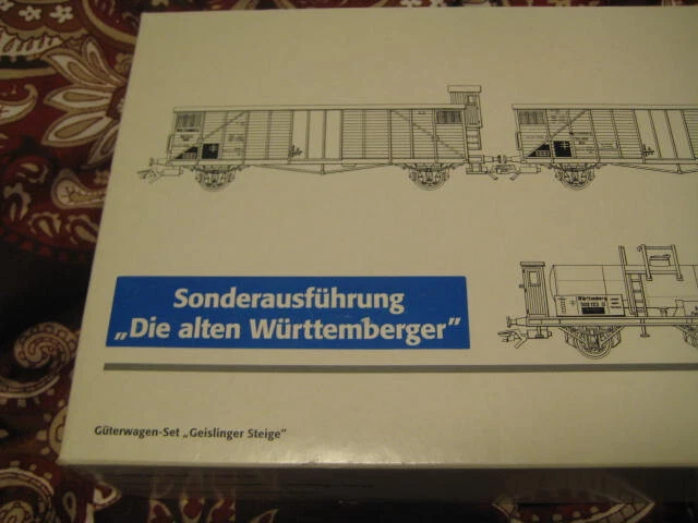 Marklin H0 45103 k.W.St.E. Württemberg 150th Anniversary 6 FreightCar Set - LNIB - Image 3 of 4