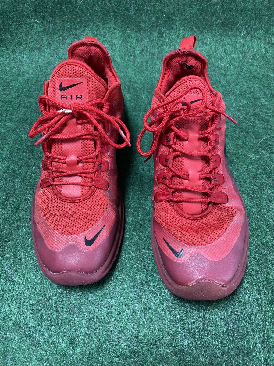 Nike Men’s 10 Air Max Axis University Red Shoes Torch Sequent AA2146-601 Sz  - Main Image