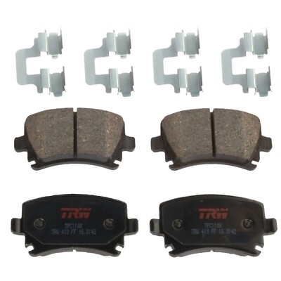 TRW TXM1108 Brake Pad Set For 2005-2010 Volkswagen Jetta Rear