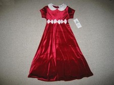 NEW "Ivory Bows" Velvet Dress Girls Winter Clothes 5 Christmas Boutique Holiday