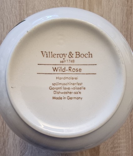 Villeroy & Boch Wildrose Kaffeeservice 23 tlg. Plus 12 x Besteck Rosen Motiv - Bild 13 von 13