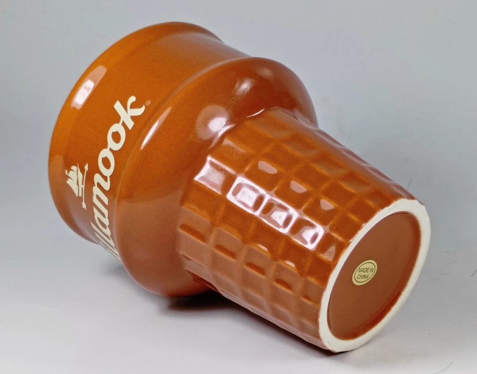 Taza/tazón cono helado Tillamook, colección chocolate. Foto 3 de 4