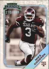 2009 Press Pass Legends Silver Holofoil #47 Mike Goodson RC Rookie Card /299 . rookie card picture
