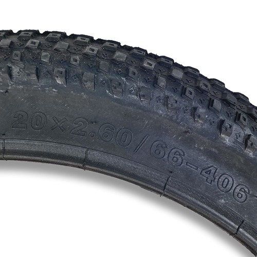 KIT 2 COPERTONI FAT BIKE BICI ELETTRICA 20 X 2.60 66 406 - Foto 4 di 5
