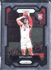 2023-24 Panini Prizm Seth Lundy #138 Rookie  Atlanta Hawks