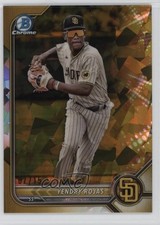 2022 Bowman Chrome Draft Sapphire Gold /15 Yendry Rojas #BDC-2 11oh