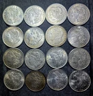$850 3 DAY AUCT. (16) NICE MORGAN DOLLARS GREAT DATES/MINTS MAKE A BID ¡!L@ @K!¡