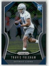 Travis Fulgham RC 2019 Panini Prizm Detroit Lions #359