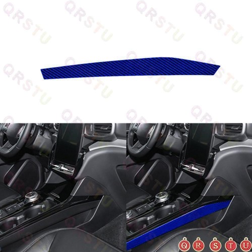 34X Blue Carbon Fiber Interior Full Sets Cover Trim Kit For Ford Explorer 20-23 - Picture 2 of 12