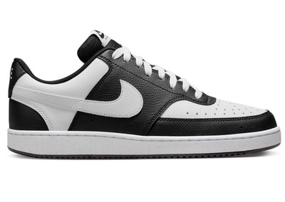 Nike Court Vision Low Next Nature Men's Black White Sneakers Casual Shoes