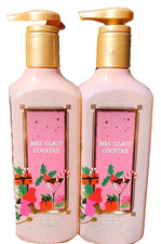 2 or 4 Mrs. Claus' Cocktail Gentle Rich Gel Hand Soap 8oz Bath Body Works