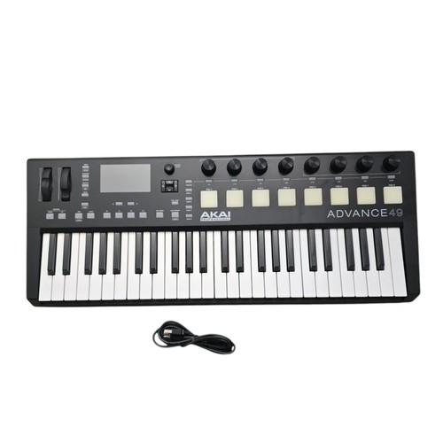 Akai Professional Advance 49 Virtual Instrument Studio Live Keyboard Controller