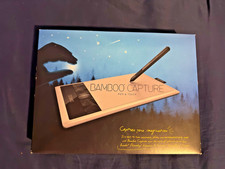 Wacom Bamboo Capture Digital Photo Editing Tablet Drawing CTH470 Complete in Box