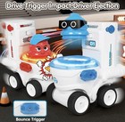 Osalon Remote Control Toilet Combat Vehicle Bumper Cars of 2 Red & Blue — photo 10
