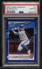 2020 Panini Donruss Rated Rookie Holo Blue Bo Bichette #37 PSA 10 GEM MT 0w8