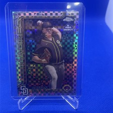 BOSTON BATEMAN 2025 TOPPS CHROME PRO DEBUT X-FRACTOR PADRES Q3384