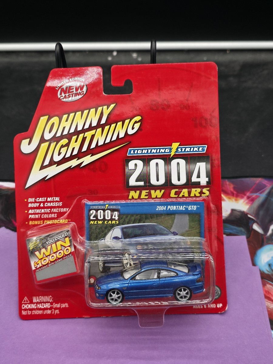 JOHNNY LIGHTNING 2004 PONTIAC GTO LIGHTNING STRIKE 2004 NEW CARS 1
