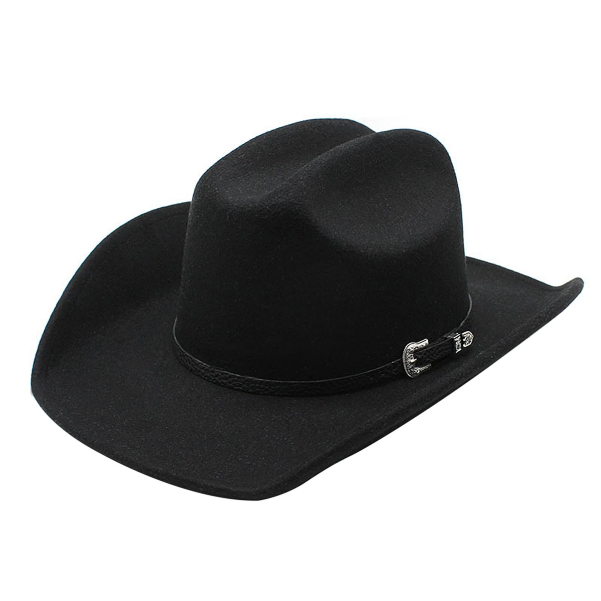 Black Felt Cowboy Hats for Women for sale | eBay